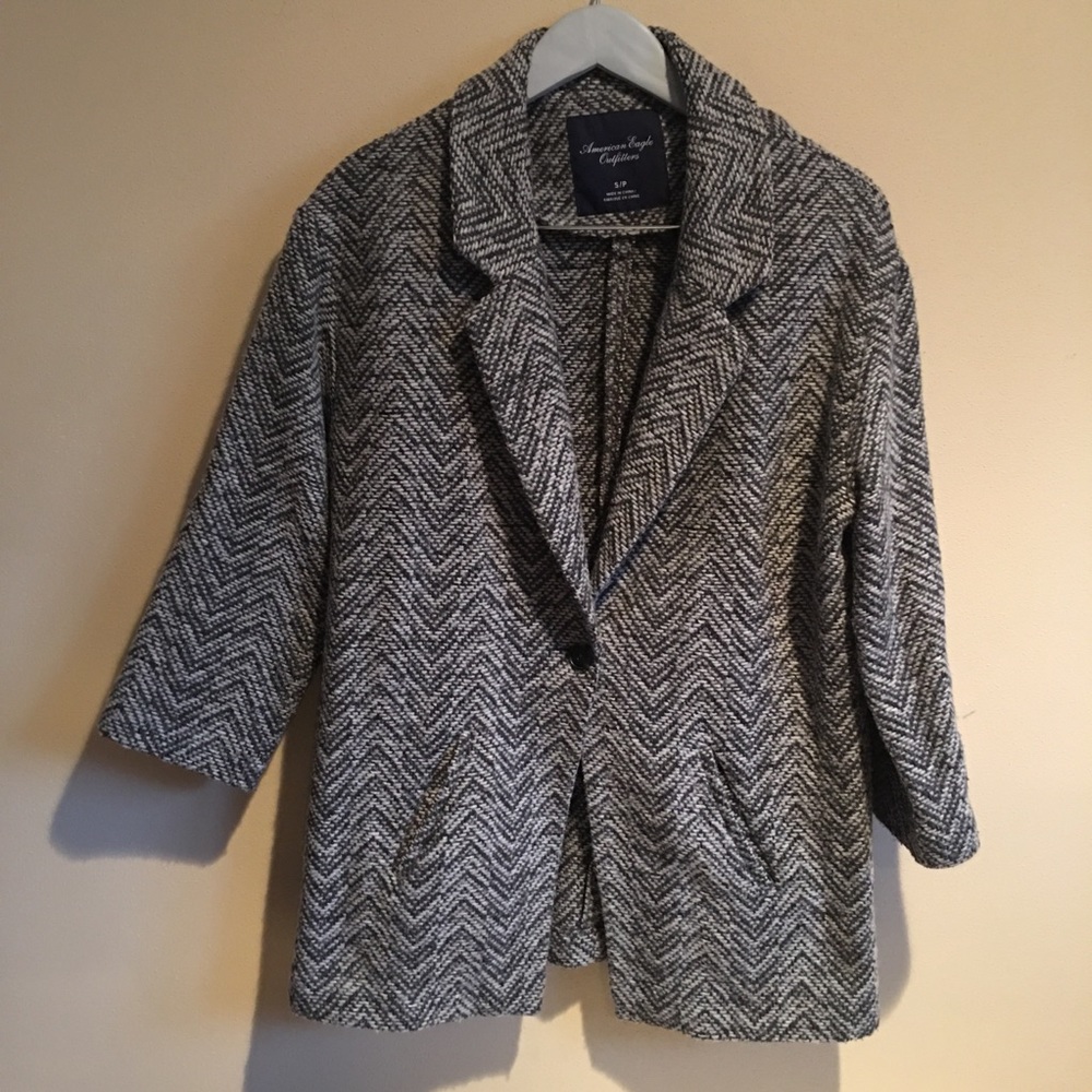 American Eagle Aeo Single Button Jacket Small - image 1